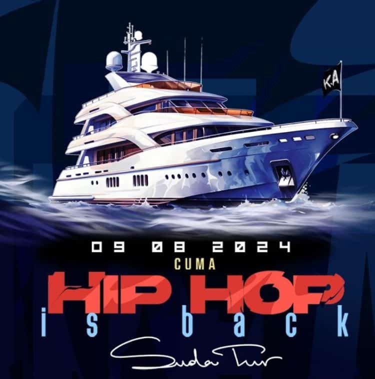 İstanbul Boğazı’nda Teknede Hip-Hop Fırtınası