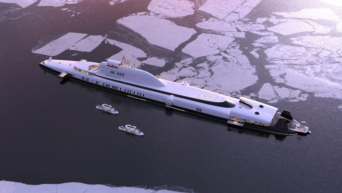 Bond Filmlerinden Çıkmış Gibi Migaloo M5: Süper Zenginler için Tasarlanan 2 Milyar Dolarlık Denizaltı Süperyat