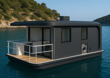 Atık Su Çilesi Yeni Bir Ürüne Dönüştü: Küçük Tekneler İçin Yüzer Hizmet Platformu