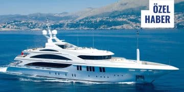 Fuat Tosyalı’nın Yatı La Blanca Napoli’den Bodrum Limanına Ulaştı