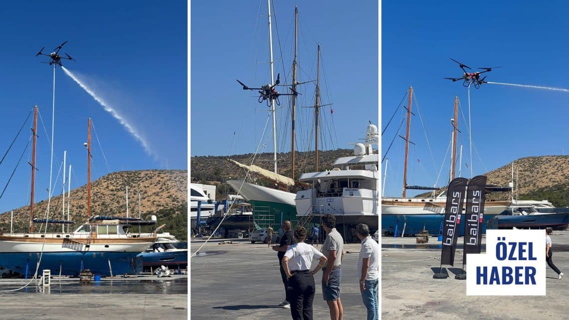 Yerli Girişimden Tersane ve Marina Yangınlarına Çözüm: CESUR-III Dronu