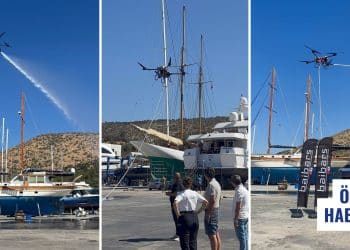 Yerli Girişimden Tersane ve Marina Yangınlarına Çözüm: CESUR-III Dronu