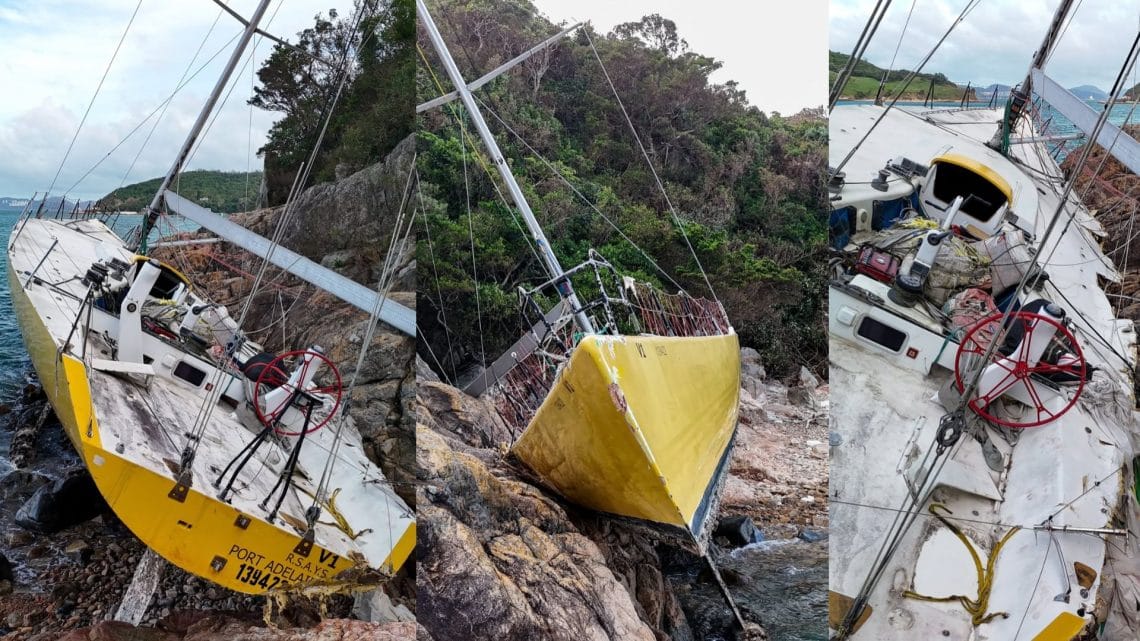 Fırtına VO60’ı Karadan Yükseğe Taşıdı: Lamma Adası Kıyılarında Olağanüstü Manzara
