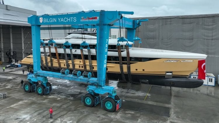 Bilgin 170 Serisinin İlk Yatı “Tamasha” Denize İndirildi