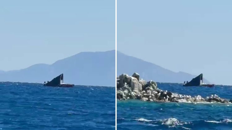 Köçek Adası Açıklarında Yelkenli Tekne Kazası: Direği Kırıldı, Sahil Güvenlik Müdahale Ediyor