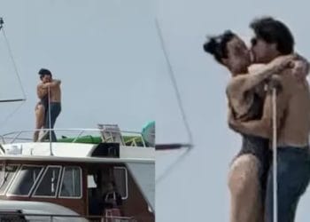 Katy Perry ve Justin Trudeau, Yatta Öpüşürken Görüntülendi