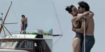 Katy Perry ve Justin Trudeau, Yatta Öpüşürken Görüntülendi