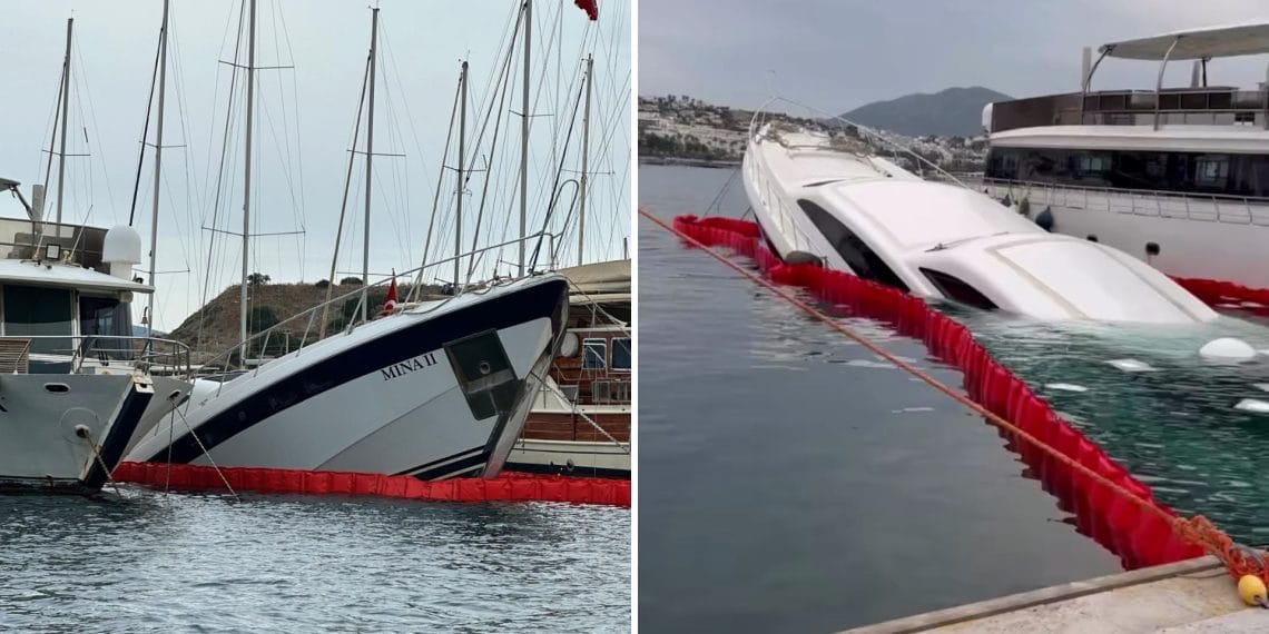 Bodrum’da 1 Milyon Dolarlık “Mina 2” Yatı Battı