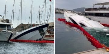 Bodrum’da 1 Milyon Dolarlık “Mina 2” Yatı Battı