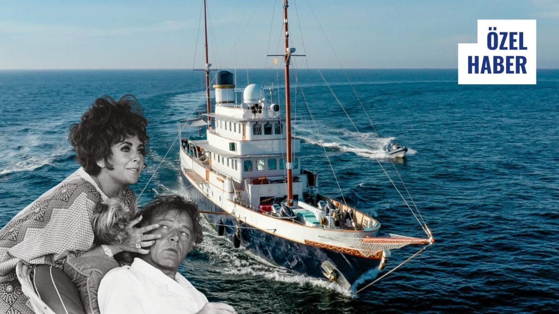 Hollywood’un En Ünlü Süperyatı Kalizma Bodrum’da: Elizabeth Taylor ve Richard Burton Aşkının Simgesi