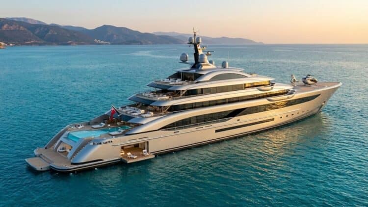 Türkiye’de İnşa Edilecek En Büyük Süperyat: AKYACHT’ten 130 Metrelik NB012