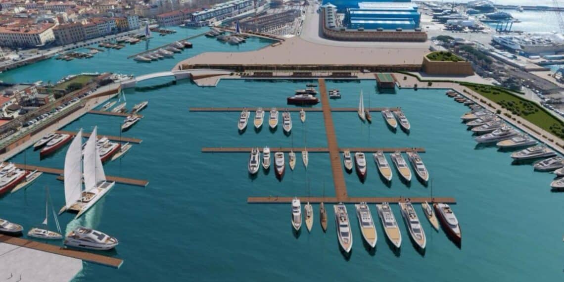 D-Marin, Toskana Kıyısındaki Marina Livorno Projesinde İlk Görüntüleri Paylaştı