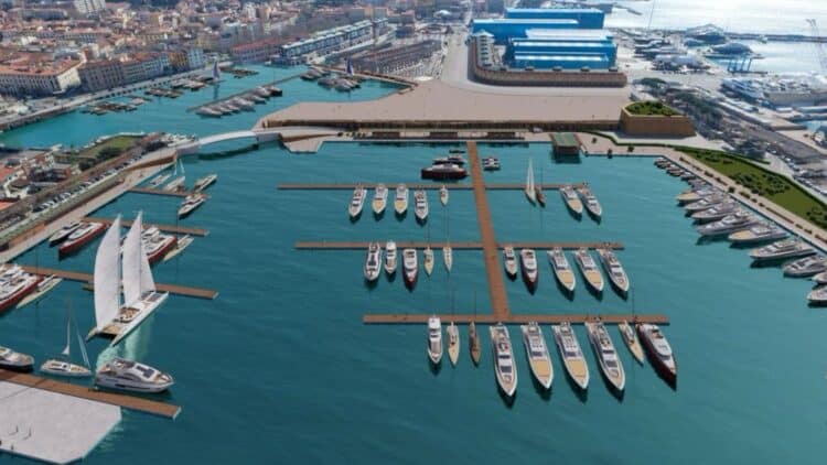 D-Marin, Toskana Kıyısındaki Marina Livorno Projesinde İlk Görüntüleri Paylaştı