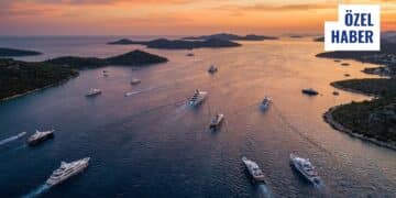 2025’te Ege, Akdeniz ve Adriyatik’te Süperyat Trafiği: En Yoğun Seyir Alanları