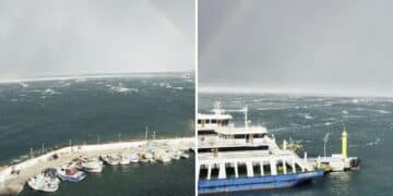 Çanakkale Boğazı’nda kuvvetli fırtına: Transit gemi geçişleri durduruldu