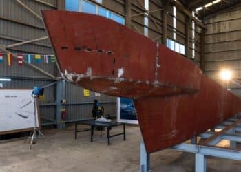 Ada Yacht Works’te Yeni Proje: DaGuSha VII’nin Omurgası Koyuldu