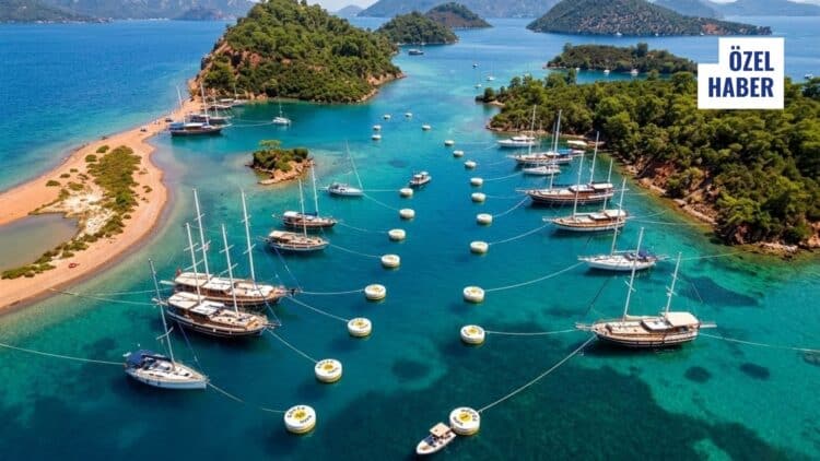 Göcek’te DERİA Tonoz Kurulan 20 Koyun Tam Listesi: Hangi Koyda Kaç Tonoz Var?