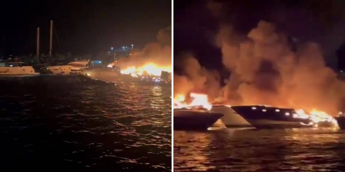 Yalıkavak Marina Yangını Patlamayla Başladı