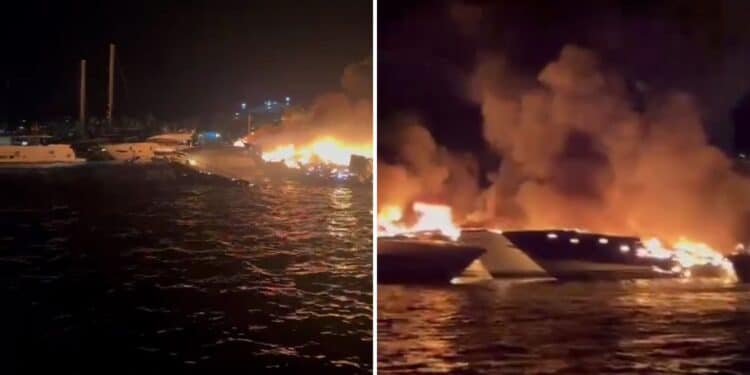 Yalıkavak Marina Yangını Patlamayla Başladı