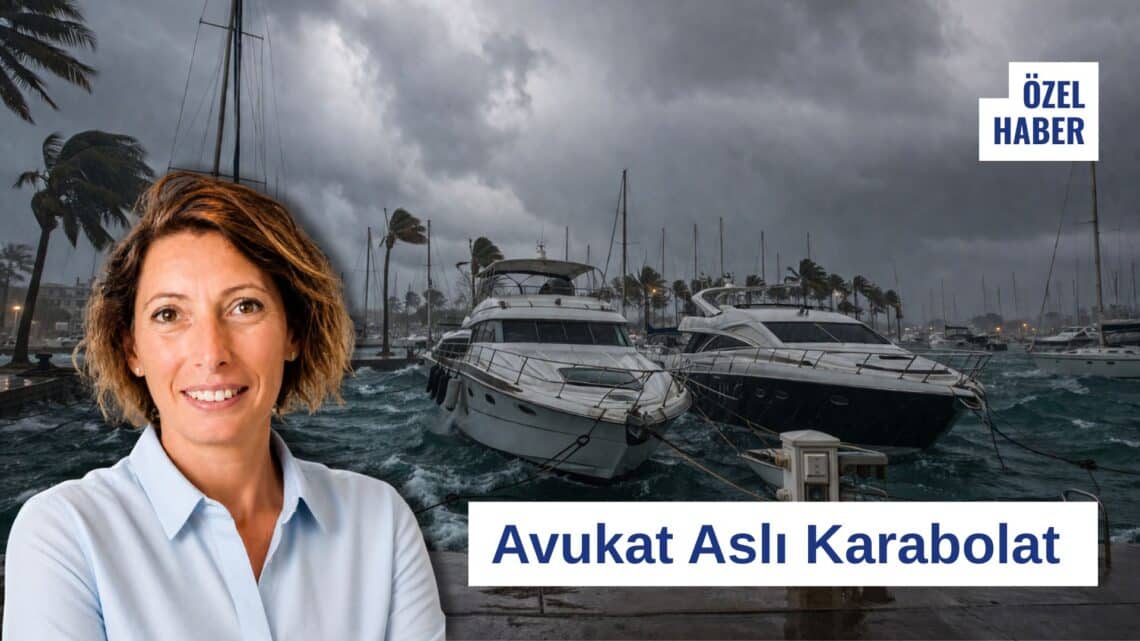 Fırtına Sonrası Hasarda Marina mı Sorumlu, Tekne Sahibi mi?