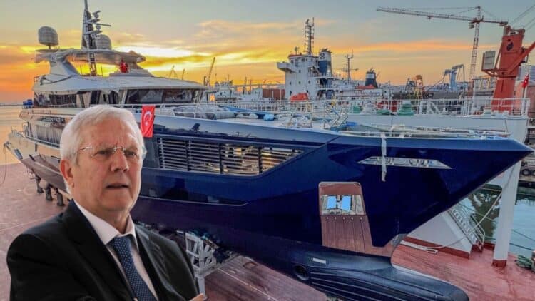 Aziz Yıldırım’ın Kızına Adadığı Queen Yaz Denize İndirildi