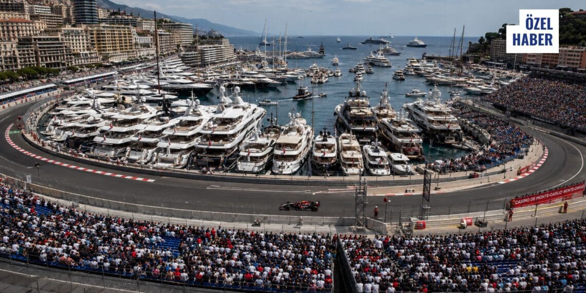 Monako Grand Prix Haftasında Dev Süper Yatlar Monaco Açıklarını Doldurdu