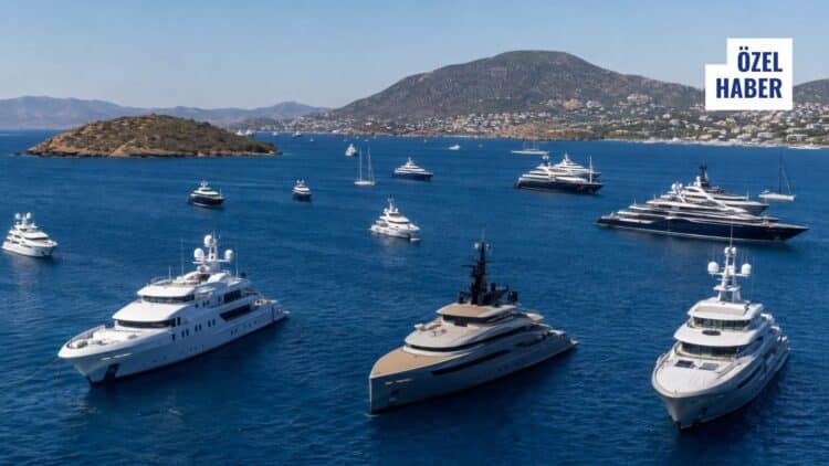 Bodrum Sularındaki Süperyatların Üçte Biri Türk Tersanelerinden