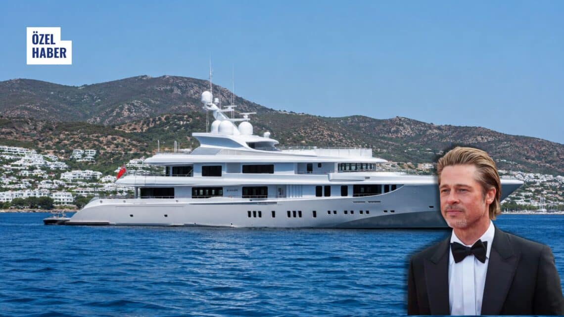 Yıllarca Brad Pitt’le Anıldı: 73 Metrelik Plan B Bodrum’a Geldi