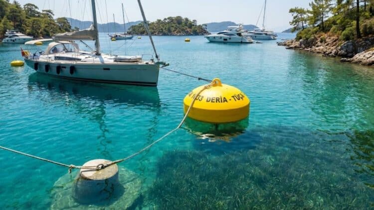 DERİA Göcek’te Tanıtılıyor: Deniz Çayırlarını Koruyan Yeni Nesil Bağlama Sistemi