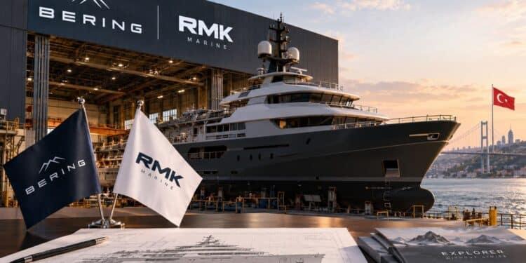 Türkiye’de Yeni Süperyat Ortaklığı: Bering ile RMK 3.000 GT’ye Kadar Explorer İnşa Edecek
