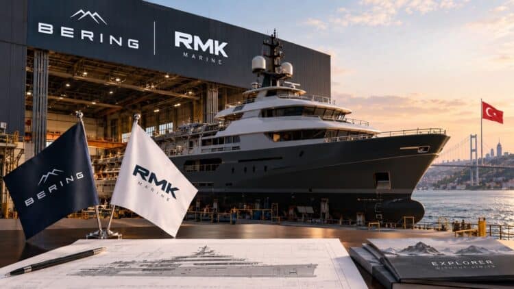 Türkiye’de Yeni Süperyat Ortaklığı: Bering ile RMK 3.000 GT’ye Kadar Explorer İnşa Edecek