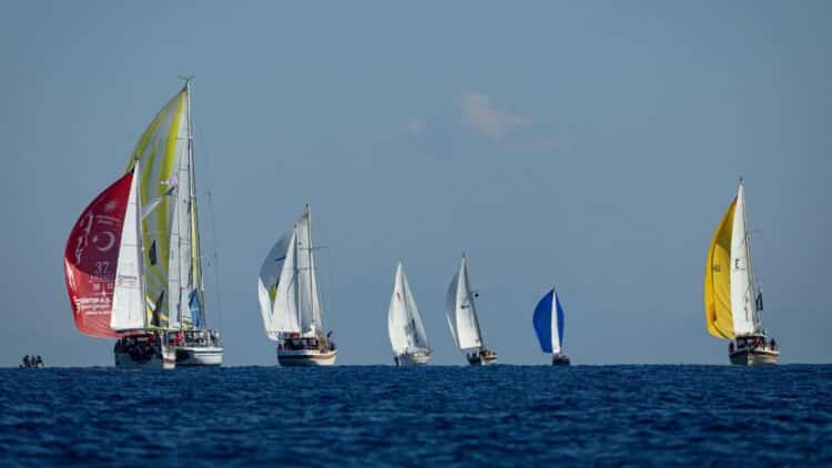 The Bodrum Cup’ta 90 Tekne Knidos Yolunda: Tarihi Rota Yeniden Yarış Programında