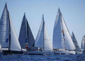 38. The Bodrum Cup’ta 90 Tekne Knidos’tan Ortakent’e Yelken Açtı